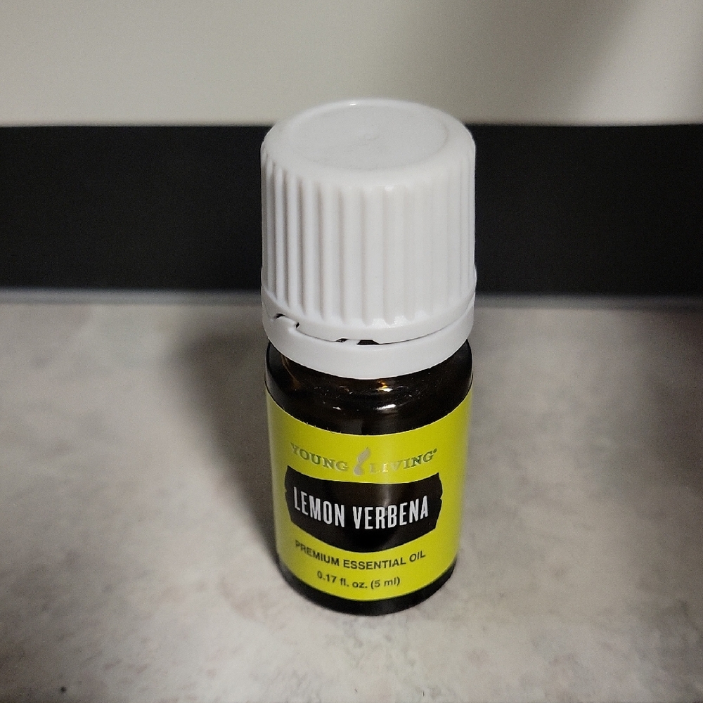 Young Living Lemon Verbena Oil with Yellow Label